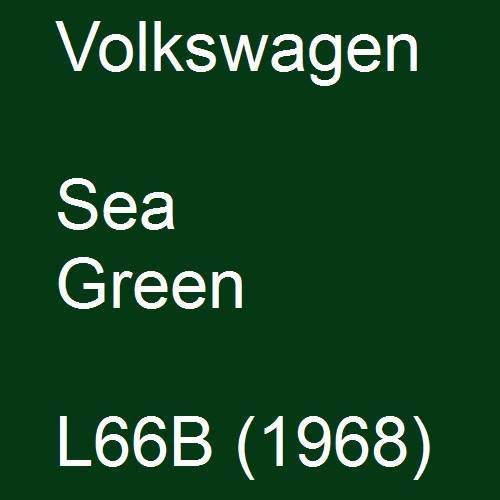 Volkswagen, Sea Green, L66B (1968).